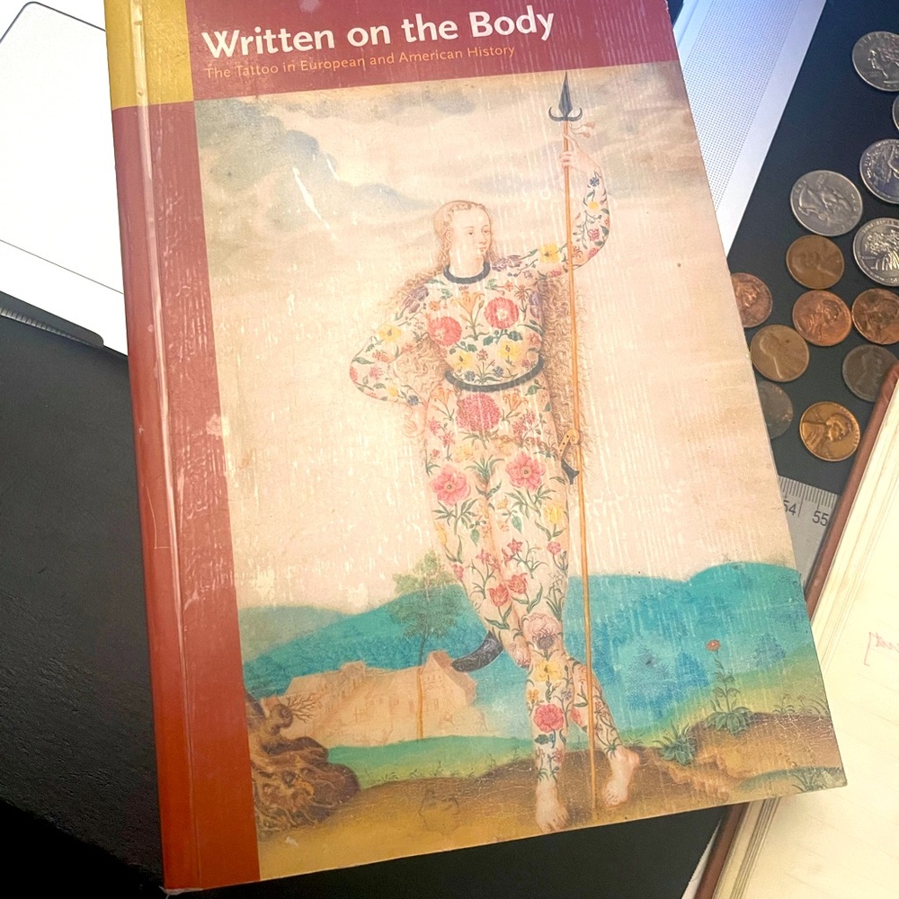 Written on the Body Tattoo Textbook